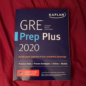 GRE Prep Plus 2020